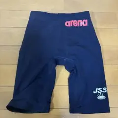 arena 競泳水着 JSS ロゴ入り ネイビー MF Sサイズ