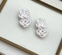 水引アクセサリーピアス・イヤリング　卒業式　入学式結婚式　七五三　浴衣　披露宴