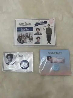 Snow Man　渡辺翔太　缶バッジ　ステッカー