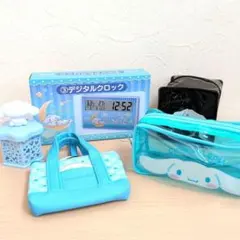 シナモロール　シナモン　サンリオ　あたりくじ　クロック　ポーチ　3Dライト　時計のサムネイル