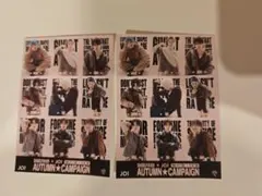 JO1 SHIBUYA109 AUTUMN CAMPAIGN ステッカー 2枚