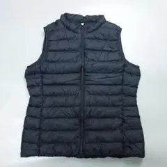 マ*コ様 9155 美品 MUJI 無印良品 ダウンベスト 黒 レディース XL