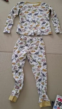 恐竜柄コットンパジャマ 140cm