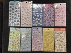 ダイソーぷくっとシール10種サンリオクロミマイメロポチャッコポムポムプリン