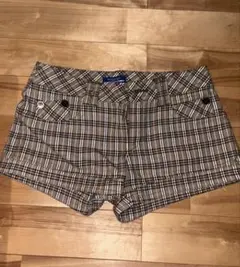 メ*ー様 BURBERRY チェック柄 ショートパンツ