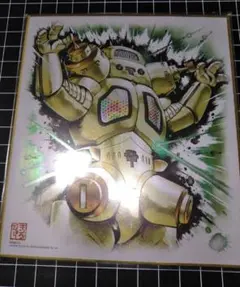 色紙ART キングジョー (ウルトラセブン) バンダイ食玩 ミニ色紙