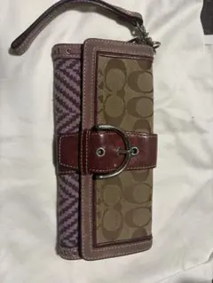coach ヴィンテージ『ソーホー』リストレットクラッチバッグ