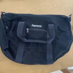 Supreme Mesh Duffle Bag NAVY box logo美品 Supreme Mesh Duffle Bag NAVY box logo美品 - メルカリ