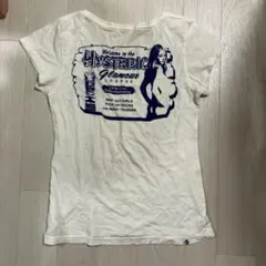 【シミあり、ヴィンテージ】HYSTERIC GLAMOUR ヒス　半袖Tシャツ