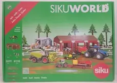 SIKU WORLD ジグワールド 5603 農場セット　ボーネルンド　牛　車