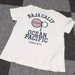 美品 Ocean Pacific 半袖Tシャツ ホワイト M OPのサムネイル