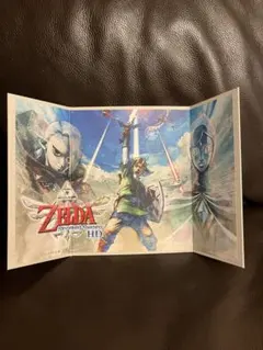 【新品未使用】ゼルダの伝説　Amazon限定特典　オリジナルパノラマ色紙