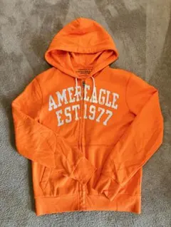 AMERICAN EAGLE OUTFITTERS パーカー S/P オレンジ