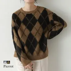 【新品】BLACK LABEL アーガイルニットセーター⭐️ 2025年最新】アーガイル セーターの人気アイテム - メルカリ