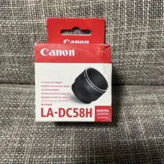 ほぼ未使用品 Canon LA-DC58K コンバージョンレンズアダプター - メルカリ