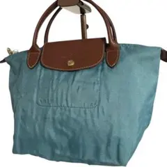 longchamp プリアージュ　トートバッグ　水色　スカイブルー　ハンドバッグ
