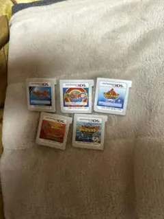 妖怪ウォッチ3DSカセット　5枚セット