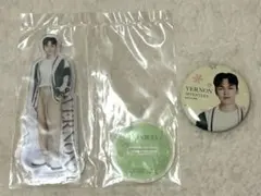 SEVENTEEN バーノン　アクリルスタンド 缶バッジ セット