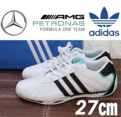 adidas アディレーサーロー メルセデス　AMG ペトロナス　F1チーム 白