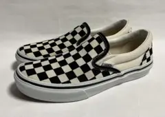 VANS V98CLA スリッポン チェッカー 24cm