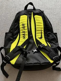 Nike MAX AIR リュック 黒/蛍光イエロー