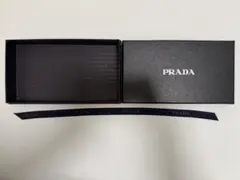 PRADA 空箱 財布箱 リボン付き 美品 ギフトボックス