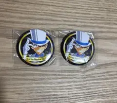 【本日限定価格】怪盗キッド 米花商店街 コナン百貨店 缶バッジ 2個