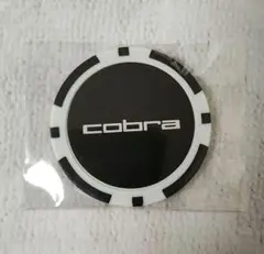 限定特価品 【cobra】コブラ ゴルフマーカー カラー（ブラック/ホワイト）