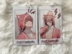 セラフ・ダズルガーデン パジャマパーティー チェキ風カード ブロマイド