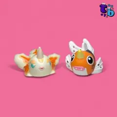 ポケモンキッズ【トサキント/アズマオウ】指人形No.A822