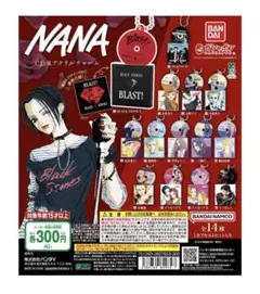 nana CD風アクリルチャーム ガチャ ナナ カプセルトイ ミニチュア