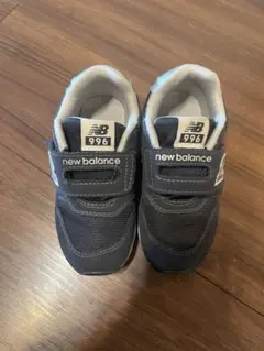 New Balance 996 キッズ スニーカー ネイビー
