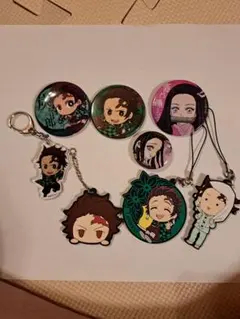 鬼滅の刃 アクリルキーホルダー 8個セット