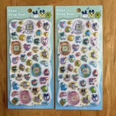 【2枚】たまごっち プチドロップシール カミオジャパン