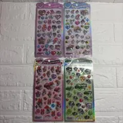 【正規品】うるちゅるPOP SEAL パワーパフガールズ 4種4枚セット