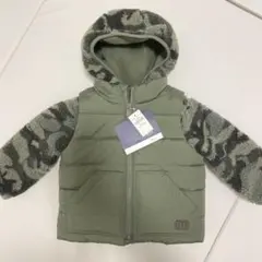 baby GAP 迷彩ボアジャケット　ベスト　セット
