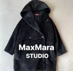 【訳あり】MaxMara マックスマーラ アルパカ混 シャギーコート ブラック 231y*専用 マックスマーラ アルパカ混 銀タグ シャギーコート - メルカリ