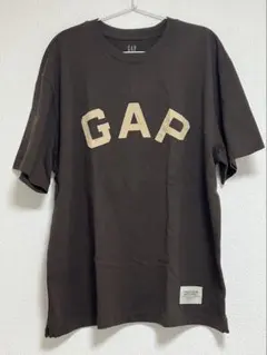 GAP ロゴ 半袖Tシャツ ブラウンのサムネイル