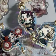 第五人格 COA 入場特典 アクリルチャーム キーホルダー 3点セット