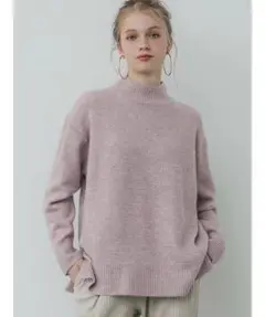 〔美品〕coca ベーシックバルキー ハイネックニット M