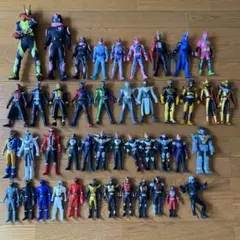 仮面ライダー ソフビ フィギュア セット 多数 - メルカリ