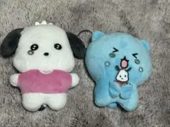 チェゴシム × サンリオキャラクターズコラボ ペアマスコットゴシム ポチャッコ