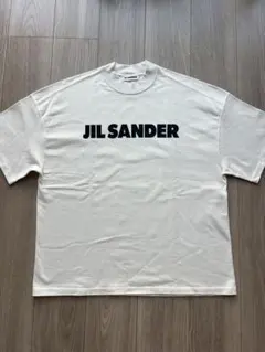新品 XL JIL SANDER 24aw ブランドロゴTシャツ 白 17979 - メルカリ