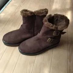 12/14迄のゲリラセール！ボア付き ウエスタン風 防寒ブーツ 23.0cm