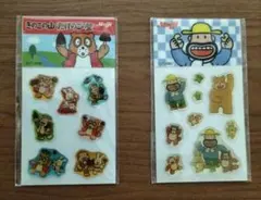 明治カール＆きのこの山＆たけのこの里 シール 2シートセット