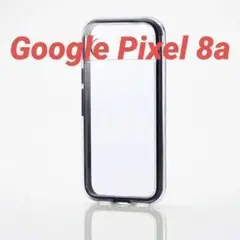 Google Pixel 8a 用 ハイブリッドケース ブラック