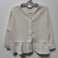 テータテート バースデイ カーディガン フリル 春服