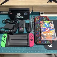 Nintendo Switch 本体 スプラトゥーンデザイン 動作確認済