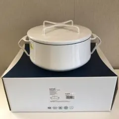 DANSK ダンスク コベンスタイル 両手鍋 ホワイト 2QT 未使用 まもなく終了】DANSK/ダンスク/コベンスタイル2/両手鍋23cm（白