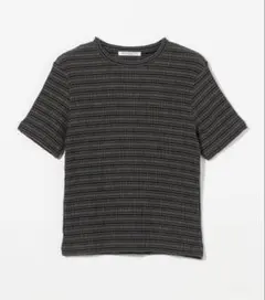 BEAUTY&YOUTH シャーリング ボーダー Tシャツのサムネイル